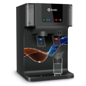 AO Smith Z9 Pro Black Instant Hot and Ambient RO+SCMT+Copper+Alkaline+Mintech | Hot Water in Stainless Steel Tank | Water | 10L Storage | 8-Stage Purification | Water Purifier for Home
