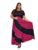 DEEBACO Women’s Solid Rayon Flared with Maxi Length Fit & Flare Plus Size Dress Round Neck Puff Half Sleeves Summer Wear Dress Western Party Casual Wear Outfits for Ladies (Multicolor)